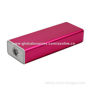 Portable Heater Battery with 4,400 or 5,200mAh Capacity, 5V, 2,000mA Output